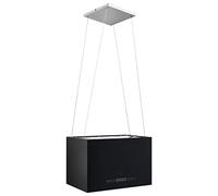 vidaXL Cappa da Cucina ad Isola Sospesa LCD Sensore 55 cm in Acciaio