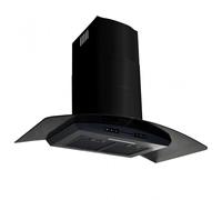 VidaXL Cappa Decorativa 90cm Nero