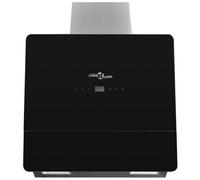 Cappa Vetro Temperato Nero Con Display 600 Mm