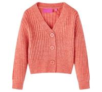 vidaXL Cardigan da Bambina Lavorato a Maglia Rosa Medio 116