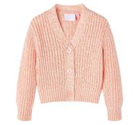 vidaXL Cardigan da Bambina Lavorato a Maglia Rosa Misto 140
