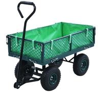 VIDAXL - Carrello A Mano Da Giardino Verde 250 Kg