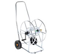 vidaXL Carrello Avvolgitubo per Tubo Flessibile 80 m 3/4" in Acciaio