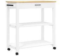 AX Carrello Cucina Ruote Stile Retrò Vintage Serie MONZA Portaoggetti 0K 376105