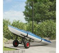 vidaXL Carrello per Kayak 90 kg in Alluminio