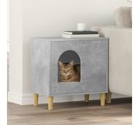 vidaXL Casa per Gatti Calcestruzzo 51 x 30 x 52 cm