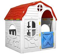VIDAXL - Casetta per Bambini Pieghevole con Porta e Finestre