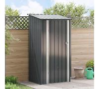 vidaXL Casette da giardino Antracite 103 x 86 x 200 cm Metallo