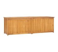 VIDAXL - Cassa da Giardino 175x50x55 cm in Legno Massello di Teak