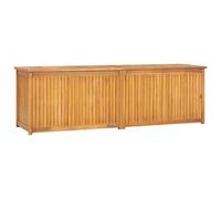 vidaXL Cassa da Giardino 175x50x55 cm in Legno Massello di Teak