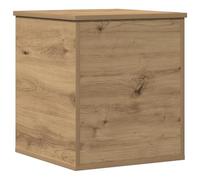 vidaXL Cassa di Immagazzinamento in Rovere Artigianale Design Compatto qualità Legno Massello Ideale per Organizzatore Soggiorno Camera da Letto Mobili Moderni Soluzione Interna Elegante