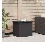 vidaXL Cassa per cuscini da giardino Acciaio 55 x 50,5 x 50 cm 117 L