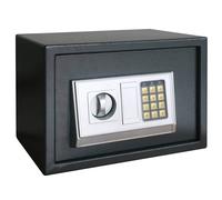 vidaXL Cassaforte Elettronica con Ripiano Grigio Scuro 35x25x25 cm Acciaio