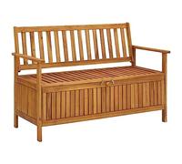vidaXL Cassapanca da Giardino 120 cm in Legno Massello di Acacia