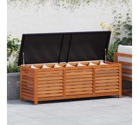 vidaXL Cassapanca da Giardino 150x50x55 cm in Massello di Eucalipto