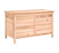 vidaXL Cassapanca da giardino 99x50x56,5 cm in legno massiccio d'abete