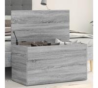 vidaXL Cassapanca Grigio Sonoma 84x42x46 cm in Legno Ingegnerizzato