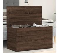 vidaXL Cassapanca Rovere Marrone 84x42x46 cm in Legno Ingegnerizzato