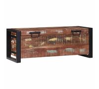 vidaXL Cassapanche di stoccaggio con archiviazione 80 x 30 x 30 cm, Mobili per la Camera, bauli rettangolari, Organizer in Stile Industriale, Accessori per Loft rustici