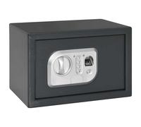 vidaXL Cassetta di sicurezza digitale Grigio scuro 31 x 20 x 20 cm