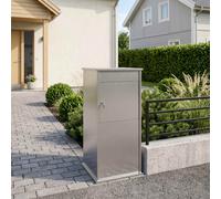 vidaXL cassetta postalepastkastei Argento 50 x 52 x 100 cm