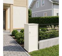 vidaXL cassetta postalepastkastei Bianco 50 x 52 x 100 cm Acciaio