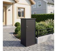 vidaXL cassetta postalepastkastei Nero 50 x 52 x 100 cm Acciaio