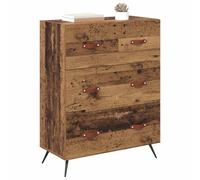 vidaXL Cassettiera con cassetto Legno vecchio 69,5 x 34 x 90 cm