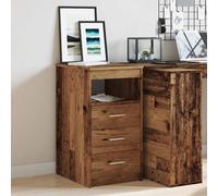 vidaXL Cassettiera Legno Antico 40x50x76 cm in Truciolato
