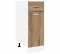 vidaXL Cassettiera Lyon Rovere artigianale 30x46x81,5 cm Legno multistrato