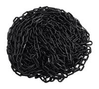 vidaXL Catena Segnaletica Nera 100 m Ø4 mm in Plastica