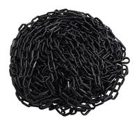vidaXL Catena Segnaletica Nera 30 m Ø6 mm in Plastica