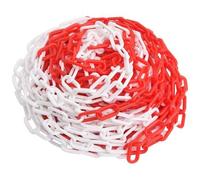 VIDAXL - Catena Segnaletica Rossa E Bianca 100 M 8 Mm In Plastica