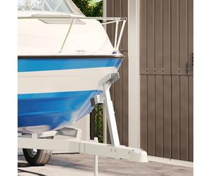 vidaXL Cavaletto di Sostegno per Vericello per Rimorchio Barche