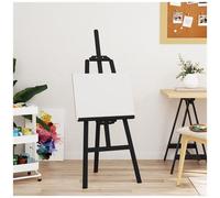 VIDAXL - Cavalletto Nero 53,5x95x127 Cm In Legno Massello Di Pino