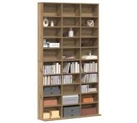 vidaXL Mobile per CD in Rovere Artigianale - 101x23x177.5 cm Realizzato in Legno Ingegnerizzato