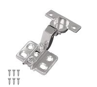 vidaXL Cerniera 12 pcs Nichel 85 x 52,5 x 9,5 mm Ferro, Una selezione di cerniere moderne, accessori per armadi, componenti per porte e strumenti utili per migliorare la casa