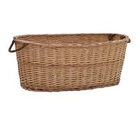 VIDAXL - Cesta Per Legna Con Maniglie 88x57x34cm Salice Naturale