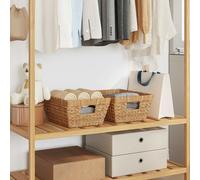 vidaXL Cesti per Stoccaggio 2 pcs Naturale 38 x 28 x 15 cm