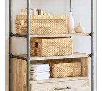vidaXL Cesti per Stoccaggio 3 pz Giacinto d'acqua 40 x 30 x 18 cm