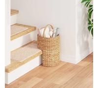 vidaXL Cestino della scala Naturale 28 x 26 x 47 cm Giacinto d'acqua
