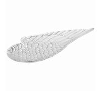 vidaXL Cesto di frutta 2 pz Argento 40 x 18 x 2.5 cm Alluminio