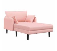 vidaXL Chaise longue oversize Rosa Bouclé