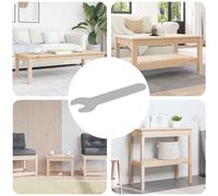 vidaXL Chiave inglese 2027 pcs Argento 10 mm Ferro