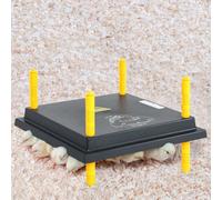 vidaXL Chioccia Artificiale Piastra per Pulcini e Anatroccoli 30x30 cm