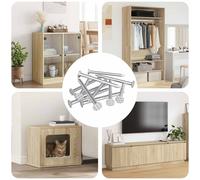 vidaXL Chiodi per Legno 12 pcs Metallo, Chiodi per costruzione, fissaggi per legno, progetti di fai da te, set di chiodi, materiali per ristrutturazione domestica, imperdibili per la falegnameria.