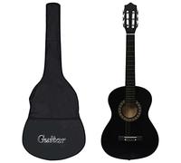 VIDAXL - Chitarra Classica Principianti e Bambini Custodia Nera 1/2 34'' - SPEDIZIONE GRATUITA