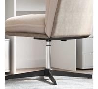 vidaXL Cilindro a Gas per Sedia da Ufficio Cromo 307-447 mm Ferro