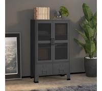 vidaXL Classificatore Industriale Antracite 70x40x115 cm in Metallo