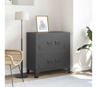 vidaXL Classificatore Industriale Antracite 75x40x80 cm in Acciaio